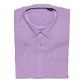 thumbnail image 1 of Gravity Threads Mens Dress Shirt Short Sleeve Design, 2XL Lilac, 1 of 1