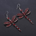 thumbnail image 1 of zanvin Mothers Day Gifts,Retro Multicolor Diamond Tassel Insect Earrings Female Long Ear Jewelry On, 1 of 5