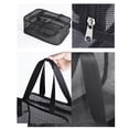 thumbnail image 4 of Kbndieu Polyester T Oiletry Ba G Mesh Wash Bag Portable Storage Organiser Hand Carry Bath Bag Polyester Mesh Beach Bag Tote Wash Bag Beach Toy Storage Bag Apartment Essentials, 4 of 6