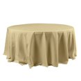 thumbnail image 1 of LNGOOR 108” Wholesale Round Tablecloth Polyester Round Table Linens For Wedding Party Banquet Restaurant -  WHITE, 1 of 11