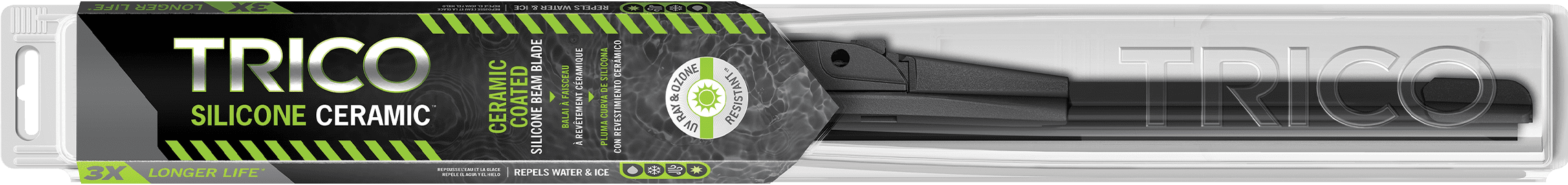 Trico . Windshield Wiper Blade 90-150 TRICO Silicone Ceramic; OE Replacement; 15 Inch Length; All Weather
