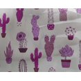 thumbnail image 5 of oneOone Georgette Viscose Fabric Leaves & Floral Block Decor Fabric Printed BTY 42 Inch Wide, 5 of 5