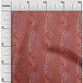 thumbnail image 2 of oneOone Tissu Polyester Spandex Rouge Tissu Feuilles pour Couture Tissu d'Artisanat Imprimé au Mètre 56 Pouces de Large, 2 of 4
