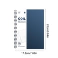 thumbnail image 3 of Fwttom Paper Coil Notebook, B5 Notebook High Value Student Thick Note Making Notebook Flip Coil Notebook, 3 of 6