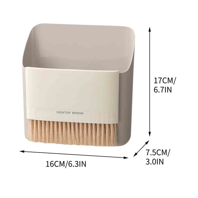 Birdeem Small Dustpan Set Household Desktop Mini Brush Desk Bedroom Office Garbage Shovel