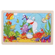 LSLJS Wooden Puzzles Toddler Toys Gifts for 1 2 3 Year Old Boys Girls Toddler Sensory Toy, Wooden Puzzle