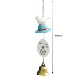 thumbnail image 3 of Vaidha Carillon Éolien de Cabane Maison Tenir Porte Ornements Mini Pendentif Résine, 3 of 5