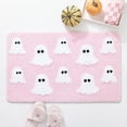 thumbnail image 3 of Living Room Decor,Halloween Pumpkin Rug Non Slip Soft Flannel Like Bath Mat Easy Clean Decor for Doorstep Living Room Bedroom, 3 of 6