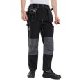 thumbnail image 5 of Pantalon de Jogging pour Hommes Cargo d'Hiver à Fermeture Éclair à Multiples Poches Blouse, 5 of 5