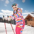 thumbnail image 3 of Kuleyang Combinaison de Neige une Pièce pour Enfants, Combinaison de Ski pour Garçons et Filles 3-9 Ans, Salopette d'Hiver Imperméable pour Tout-Petits, 3 of 7