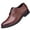 Brown, variant on RKSTN Mens Dress Shoes Fashion Casual Pointed Comfy Leather Shoes Casual Shoes Leather Shoes for Men