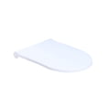 thumbnail image 2 of Elastic Toilet Lid Cover Stretch Washable Soft Protector Seat Cover for Bathroom Universal Fit Easy Installation Waterproof Durable Fabric Home Essentials, 2 of 6