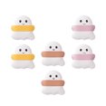 thumbnail image 4 of 6Pcs Synthetic Sponge Powder Puff Creative Face Cream Puff Women Makeup Supply, 4 of 7