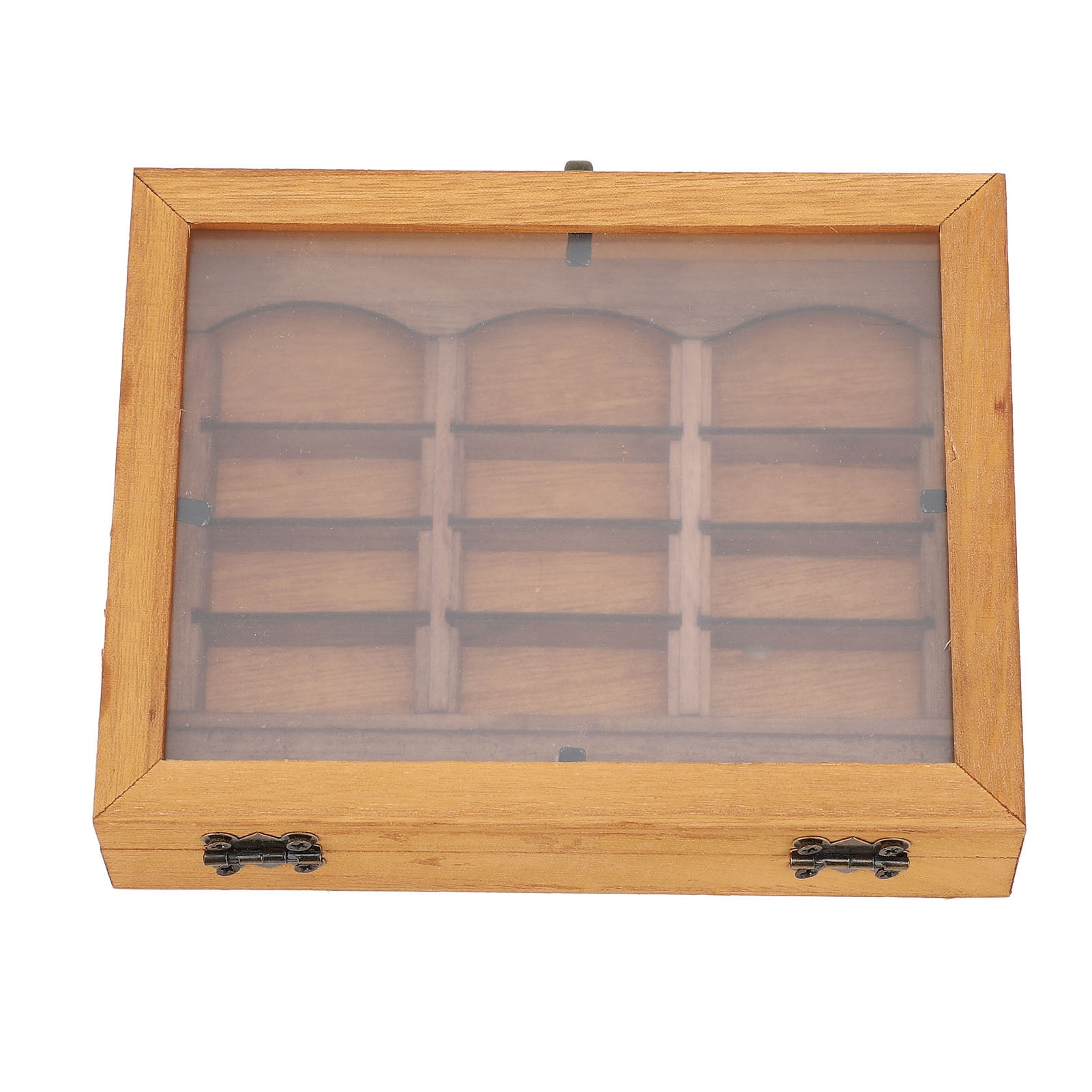 Anti Anxiety Miniature Bookshelf, Handmade Stress Reliever Book Boxes Match Gift Wooden Decorative Cubby Storage Shelf Case Cabinet for Book Lovers