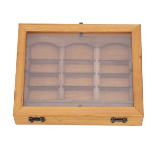 Anti Anxiété Miniature Librairie, Handmade Stress Reliefer Boîtes de livre Match Cadeau en bois décoratif Cubby Étagère armoire pour les amateurs de livres