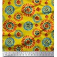 thumbnail image 1 of Soimoi polyester Crepe Fabric Brush Stroke Abstract Print Fabric by Yard 52 Inch Wide, 1 of 3
