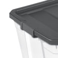 thumbnail image 2 of Sterilite 189L Modular Stackers - Flat Gray, 2 of 7