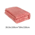 thumbnail image 4 of Tyidzon Throw Blanket Thickened Golden Turtle Velvet Blanket Turtleback Velvet Multifunctional Napping Blanket Student Velvet Cover Blanket Sheet, 4 of 9
