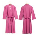 thumbnail image 4 of Women Water Absorption Bath Robe Solid Bath Robe; Home Waffle Bathrobe Spa Home Dress Nightgown, 4 of 9