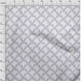 thumbnail image 4 of oneOone Silk Tabby White Fabric Asian Block Sewing Craft Projects Fabric Prints By Yard 42 Inch Wide, 4 of 4