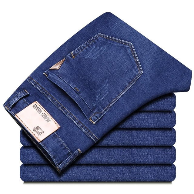 REDHOTYPE Jean pour Homme Coupe Ajustée Extensible Confortable Mode Pantalon en Denim
