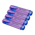 thumbnail image 1 of Unique Bargains Highlighter, Broad Point, Purple, 4 Pack, 1 of 6