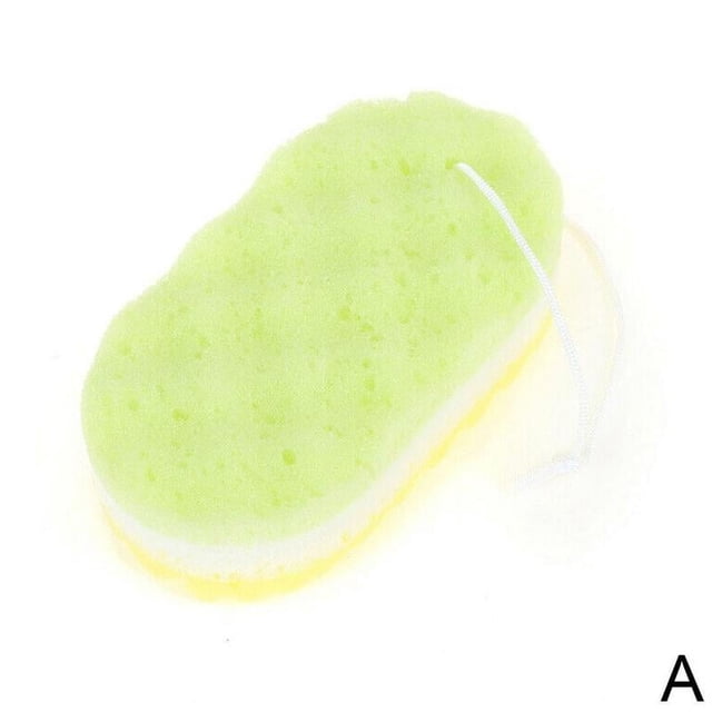 1Pcs Three-Layer Wave Bath Sponge Sponge Bath Towel For Adults L8U2