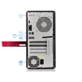 thumbnail image 3 of Referbished HP Pavilion 690 Desktop, AMD Ryzen 5 2400G Upto 3.9GHz, 32GB RAM, 1TB SSD, AMD Radeon RX 580, DVDRW, HDMI, DisplayPort, Card Reader, Wi-Fi, Bluetooth, Windows 10 Pro, 3 of 6