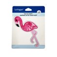 thumbnail image 1 of LA VOGUE Flamingo Embroidered Iron-On Patch, 1 piece - ~11.43 × 8.89 cm (4.5 × 3.5 in), 1 of 4