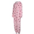 thumbnail image 3 of Solid Color Parent-Child Suit, Long Sleeve Family Pajamas Set, Round Neck Zipper Hoodie, 3 of 6