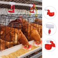 thumbnail image 3 of 20pcs Abreuvoir de Poulet PVC Raccords de Tee-Abreuvoirs de Volaille Entièrement Automatiques, 3 of 8