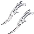 thumbnail image 1 of Multifunctional Heavy Duty Kitchen Shears, Stainless Steel Kitchen Scissors, Meat, Bone, Fish, All Purpose Kitchen Scissors for Food with Fish Scaler, Bottle Opener and Safety Lock (2PC), 1 of 8