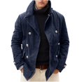 thumbnail image 1 of Pisexur Jean Jacket for Men, Fashion Mens Denim Jacket Washed Classic Casual Distressed Ripped Slim Fit Trucker Jacket, 1 of 3