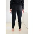thumbnail image 5 of Revive Loungewear Deux Pièces Ensemble de Salon Sweat-Shirt Col Rond et Pantalon de Jogging pour Femmes - Noir, Grand, 5 of 5