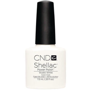 CND Creative Conception des ongles SHELLAC Gel polonais .25oz/7.3mL - Studio Blanc