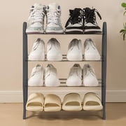 Amzcrzy Shoe Rack, Shoe Rack for Entryway, Shoe Organizer, Assembled Shoe Rack Home Doorway Rental Room Storage Shoe Cabinet Dormitory Economic Shoe Racks Shelves PlasticAssembled Shoe Rack