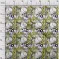 thumbnail image 3 of oneOone Rayon Yellow Fabric Kids Animal Craft Projects Decor Fabric Printed By The Yard 56 Inch Wide, 3 of 4