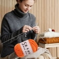 thumbnail image 4 of 5 Strands Milk Cotton Doll Crochet Diy Knitting Thread Baby Sweater Wool Ball, 4 of 6