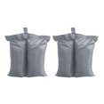 thumbnail image 2 of 2 Pcs Sacs de Sable en Toile Oxford, Sacs de Sable pour gazebo, Sacs de Poids pour gazebo, Base pour Parasol, Sacs de Poids pour Fournitures d'Extérieur, Gris, 2 of 9