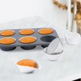 thumbnail image 2 of HLONK Gold Foil Muffin Cupcake Liners/Baking Cups  Size  100-Count, 2 of 5