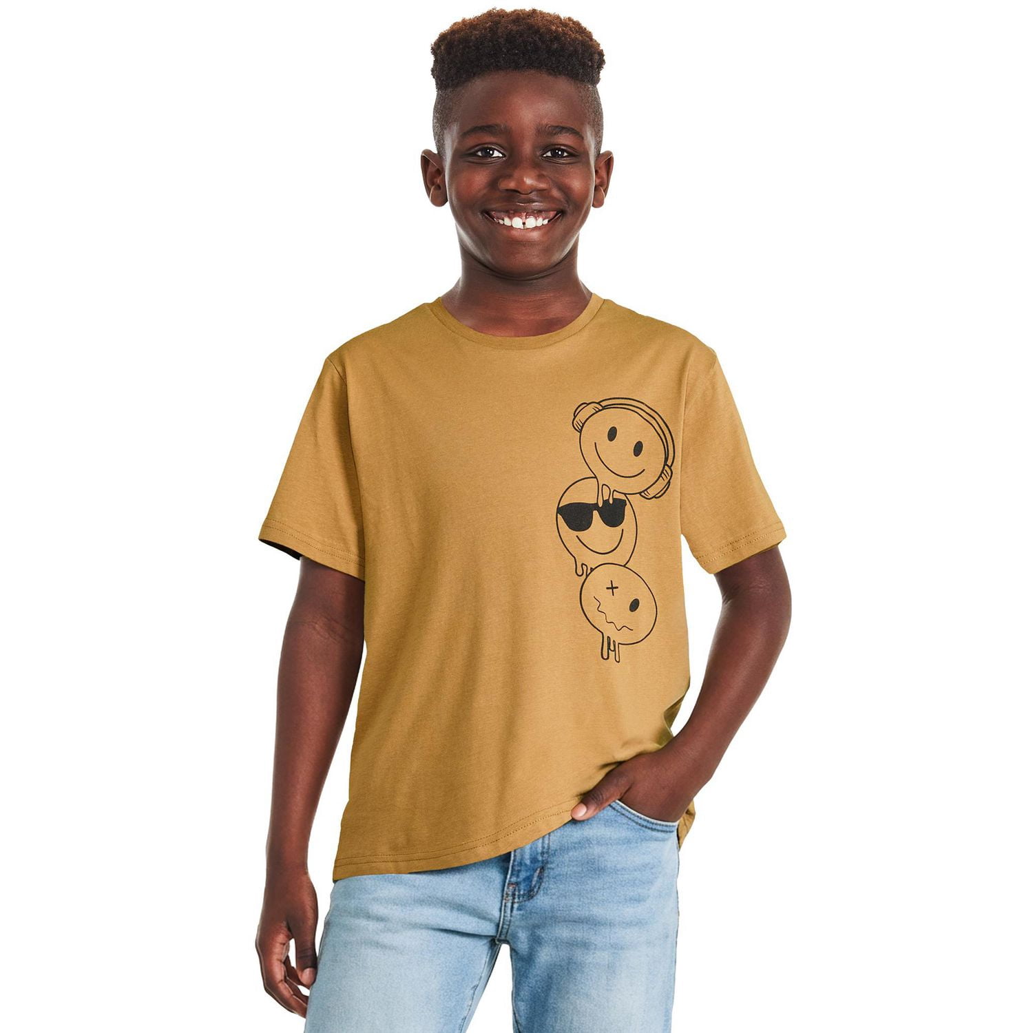 T-shirt à imprimé graphique George pour garçons