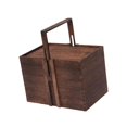 thumbnail image 2 of Elodie Wooden Storage Box Portable Wood Dried Fruit Box for Home Use Office Tearoom Large, 2 of 8