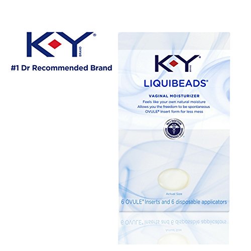 K-Y Liquibeads Vaginal Moisturize, 6 Beads