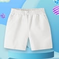 thumbnail image 1 of QIPOPIQ Toddler Girls Fashion Pull on Shorts Clearance, 1 of 6