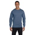 thumbnail image 1 of Le Hanes 61 oz Manches Longues Beefy-T Bleu DENIM 2TG, 1 of 1