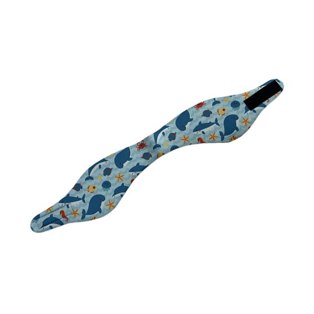 Children Swimmers Headband Ear Bands Protection Cute Pattern Professional Head Size Range 20.85inch-23.2inch Adjustable F