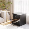 thumbnail image 2 of HOMCOM 1.1 Cubic Feet Compact Mini Freezer with Adjustable Temperature, 2 of 10