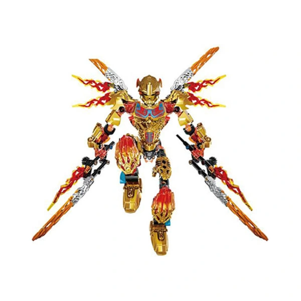 For children Bionicle Tahu the Fire Unifier Action Figures Building Blocks