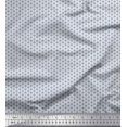 thumbnail image 1 of Soimoi Poly Georgette Fabric Dot & Floral Small Print Fabric by The Yard 42 Inch Wide, 1 of 3