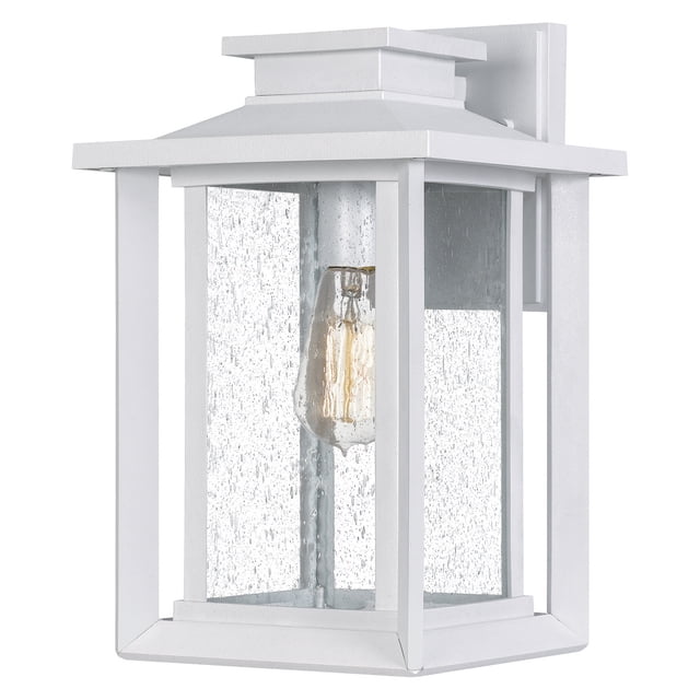 Quoizel WKF8409W Wakefield 1 Lumière 14 Pouces Blanc Lustré Lampe Murale d'Extérieur